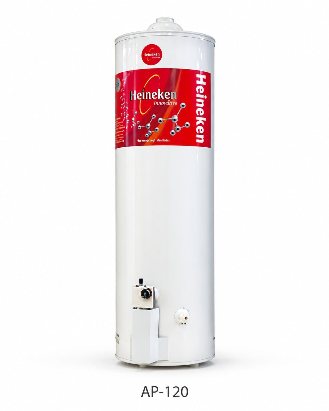 TERMOTANQUE HEINEKEN 120 LTS A GAS NATURAL O ENVASADO