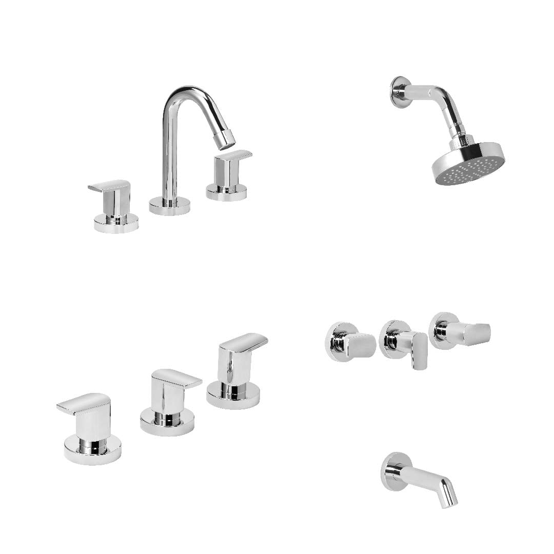 PIAZZA SET BAÑO VIVA NOVA (LAV+BIDET+DUCHA EMBUTIR)