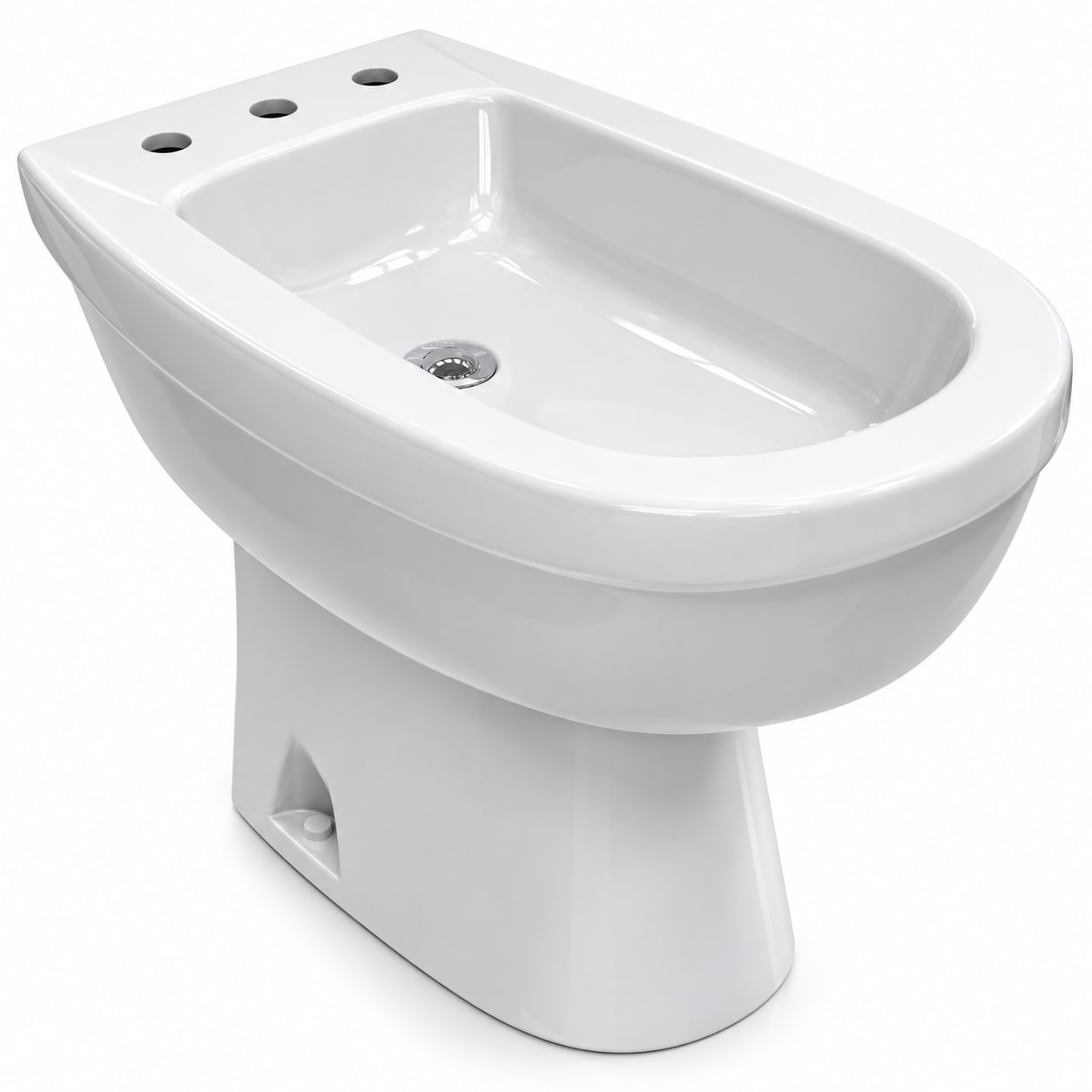 COMBO FLOWATER PRUSIA · Inodoro largo con depósito y asiento suave + Bidet 3 agujeros foto 7