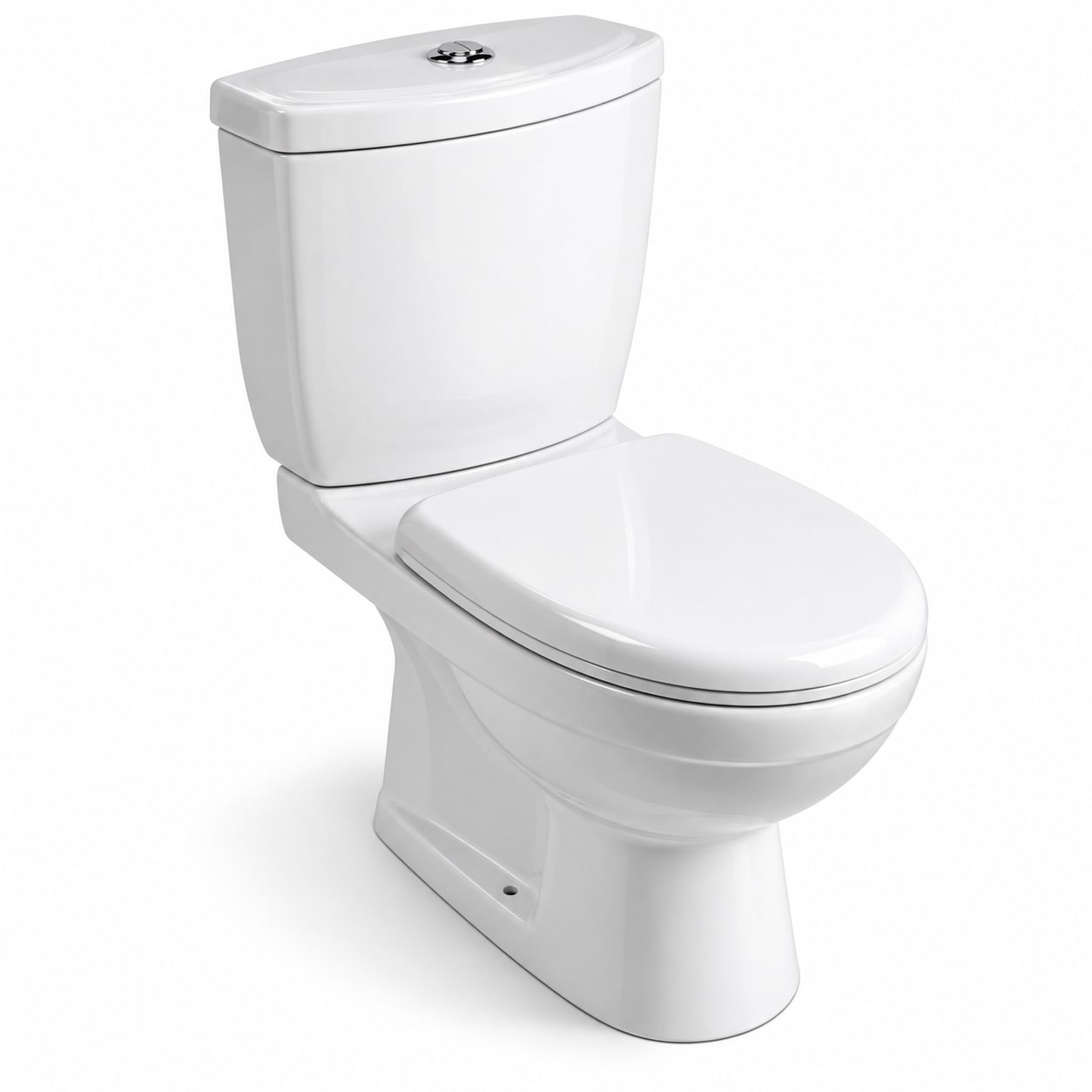 COMBO FLOWATER PRUSIA · Inodoro largo con depósito y asiento suave + Bidet 3 agujeros foto 4