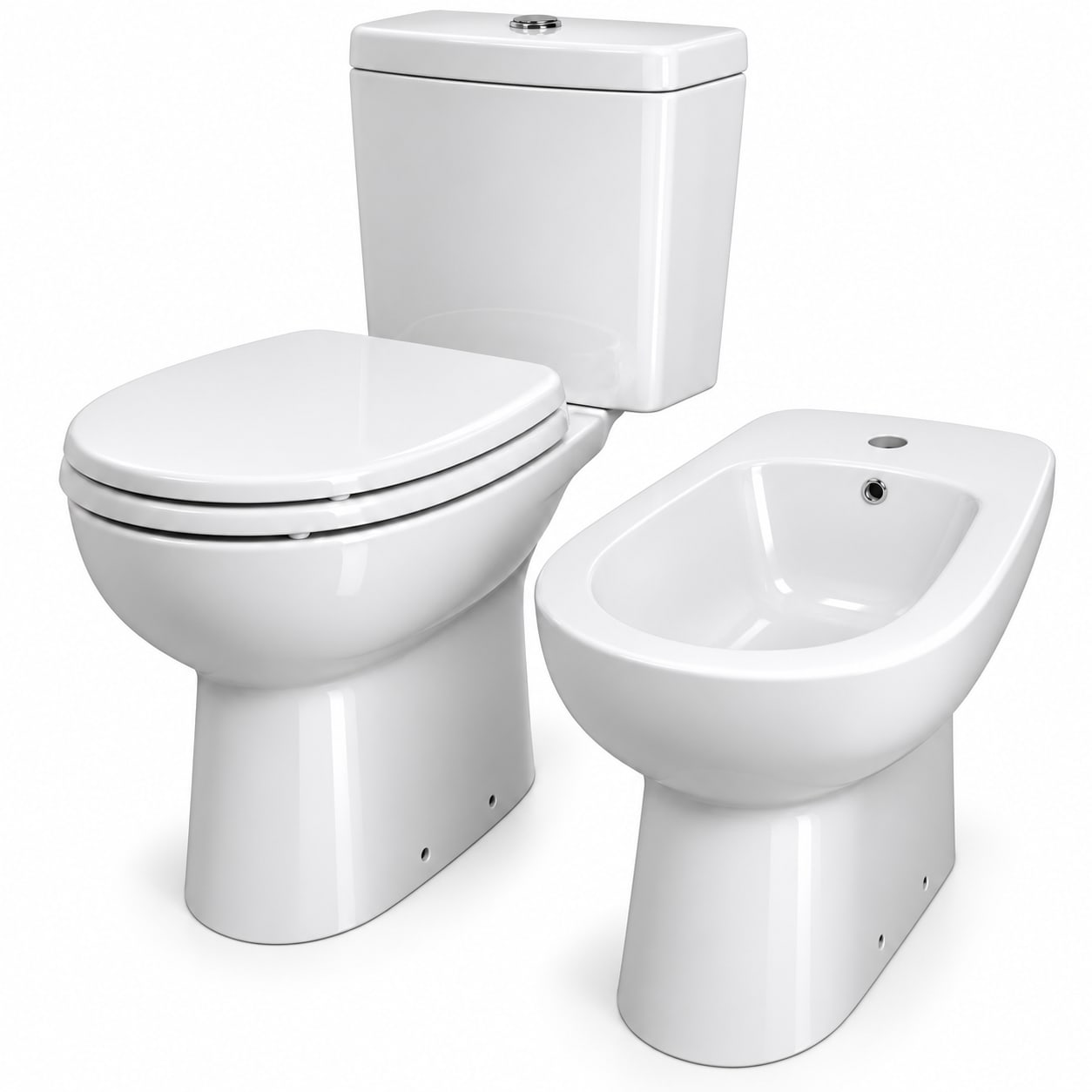 COMBO PRINGLES JADE MAX · INODORO + DEPÓSITO + BIDET 1 AGUJERO foto 3
