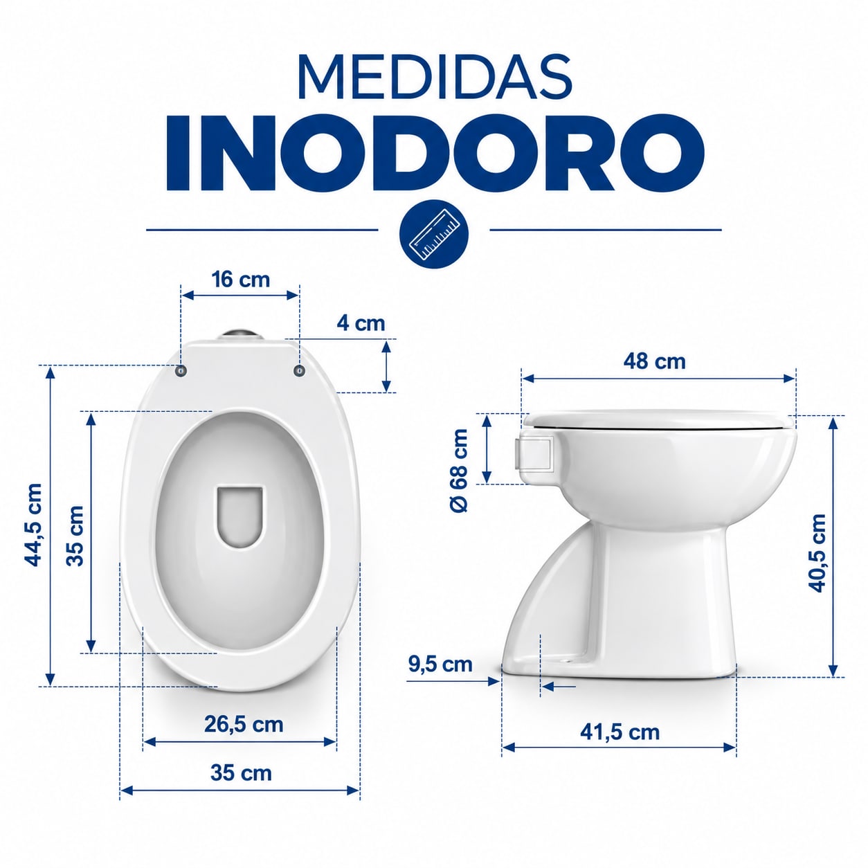 COMBO PRINGLES ONIX · INODORO + DEPÓSITO + BIDET 1 AGUJERO + ASIENTO foto 6