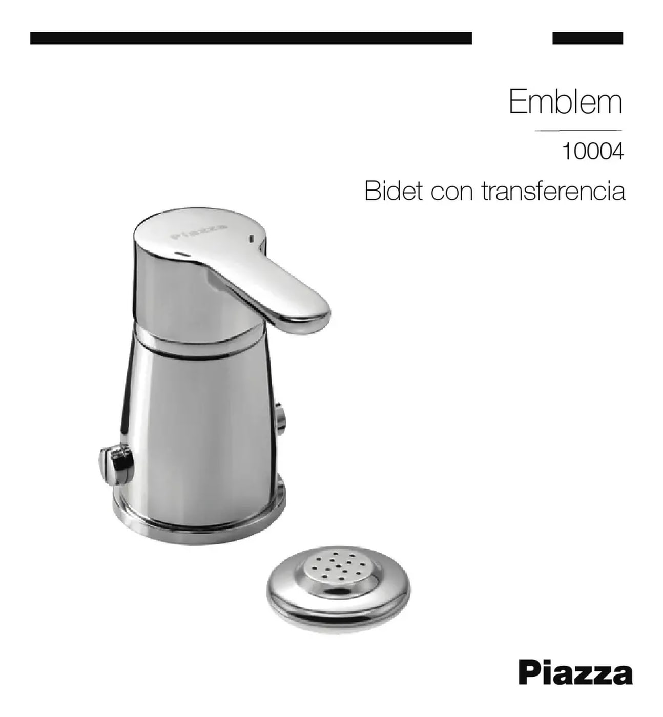 COMBO PIAZZA EMBLEM · BAÑERA + LAVATORIO + BIDET foto 5