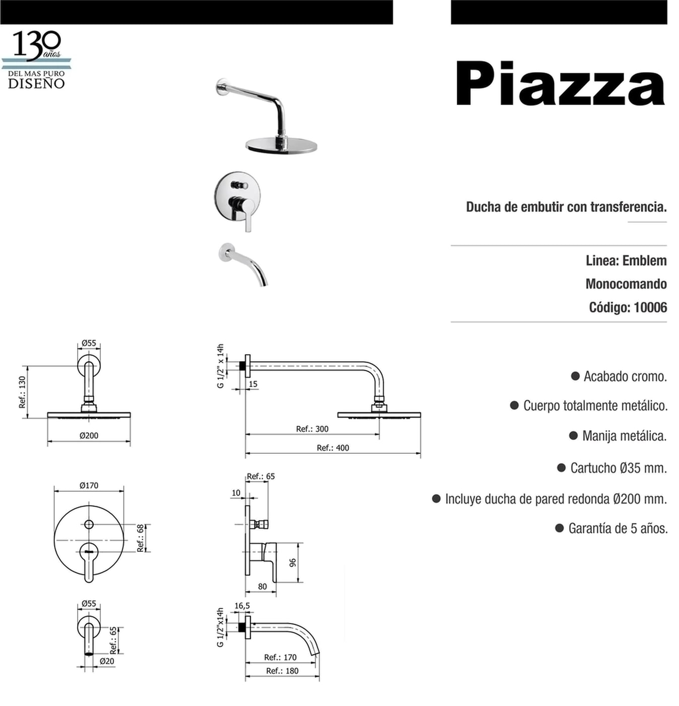COMBO PIAZZA EMBLEM · BAÑERA + LAVATORIO + BIDET foto 9