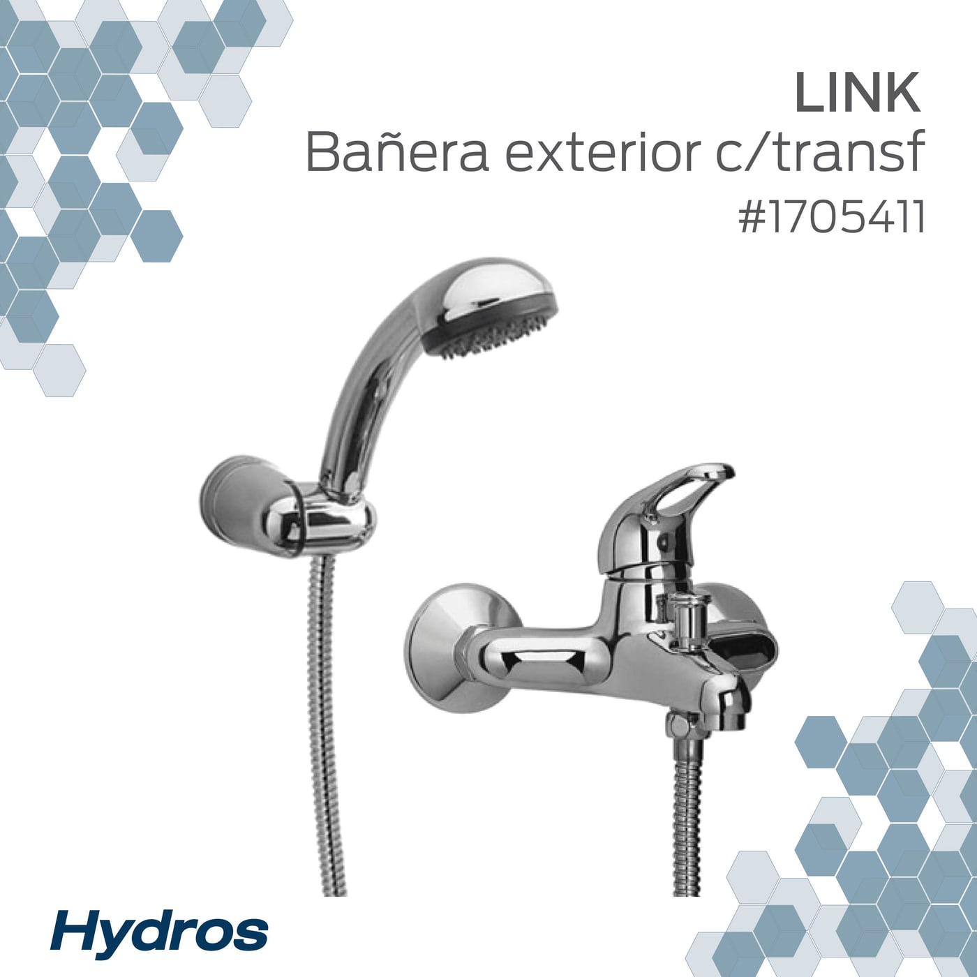 COMBO HYDROS LINK · LAVATORIO + BIDET + DUCHA EMBUTIR foto 7