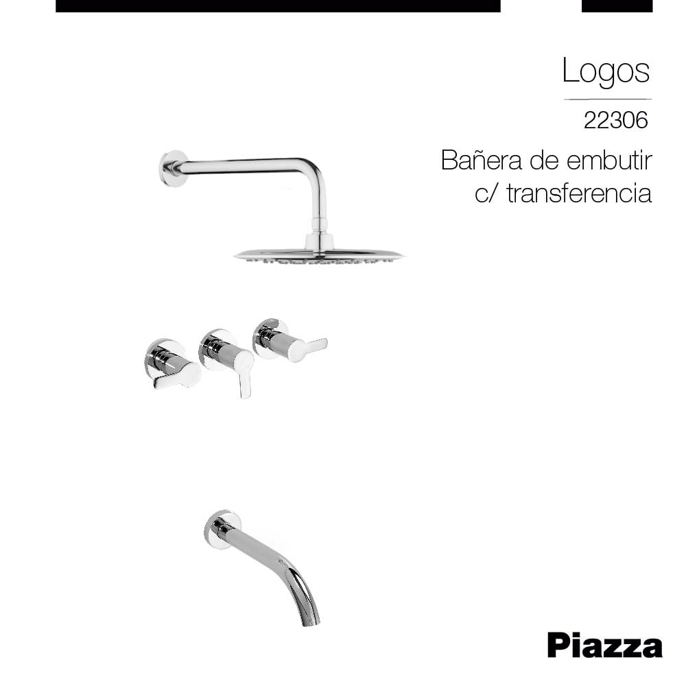 COMBO PIAZZA LOGOS · BAÑERA + LAVATORIO + BIDET foto 6