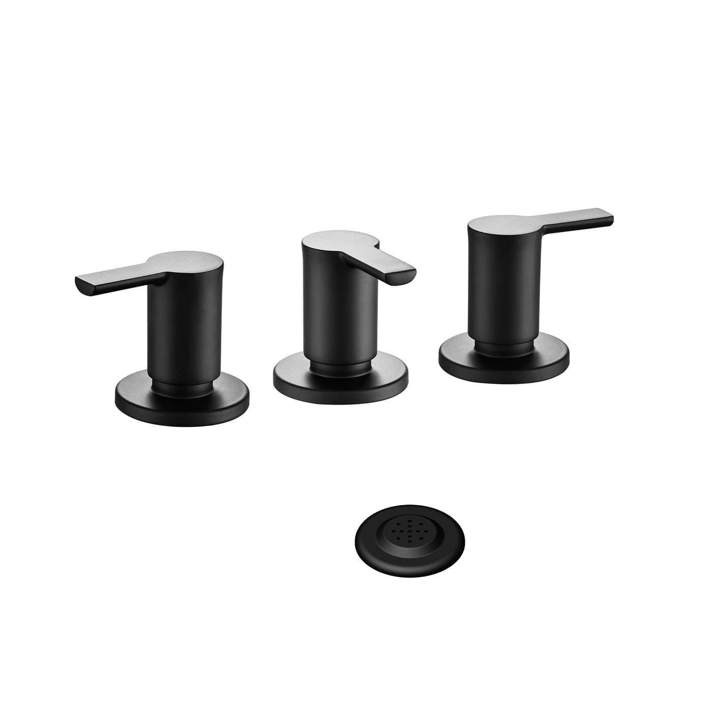 COMBO PIAZZA LOGOS NEGRO · LAVATORIO + BIDET + DUCHA EMBUTIR foto 3