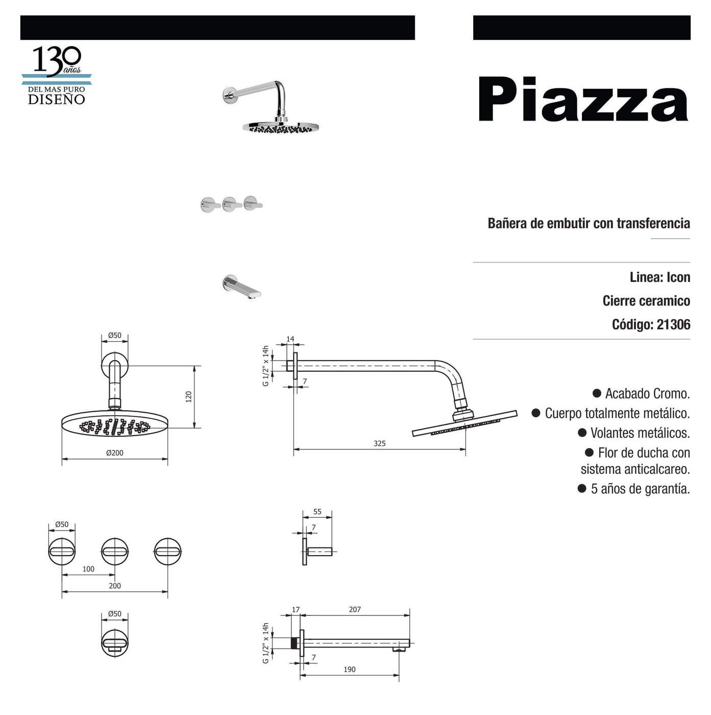 COMBO PIAZZA ICON · BAÑERA + BIDET foto 6