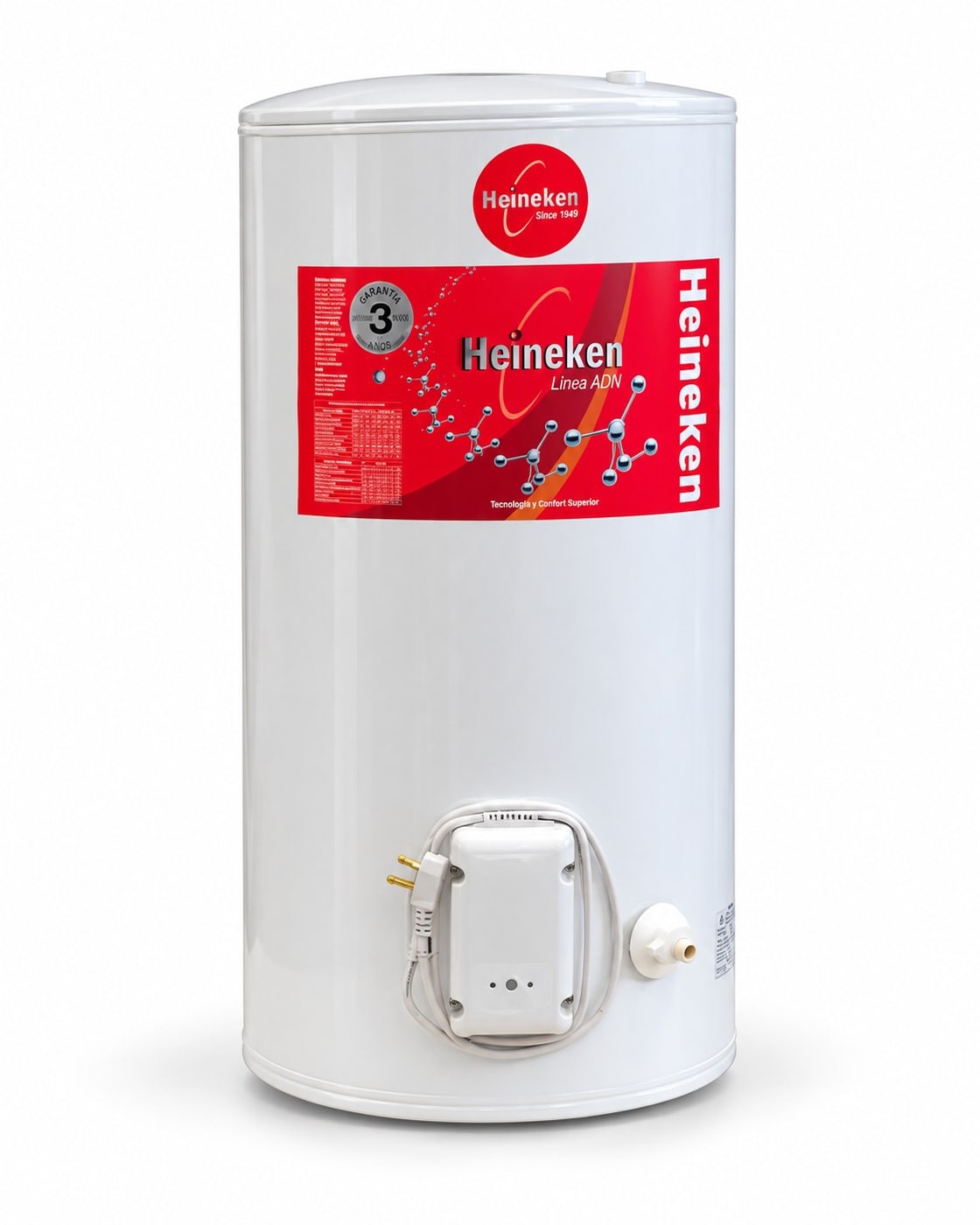 TERMOTANQUE HEINEKEN 80 LTS ELÉCTRICO foto 2